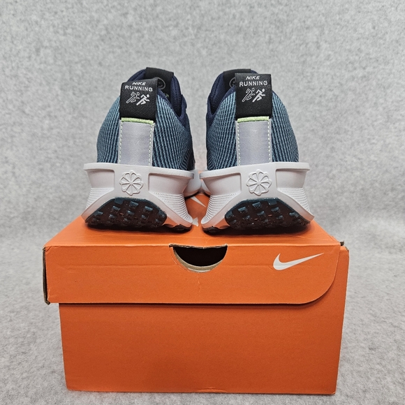 Nike Interact Run Shoes Navy/Black Men's 8 Women's 9.5 - Picture 3 of 6
